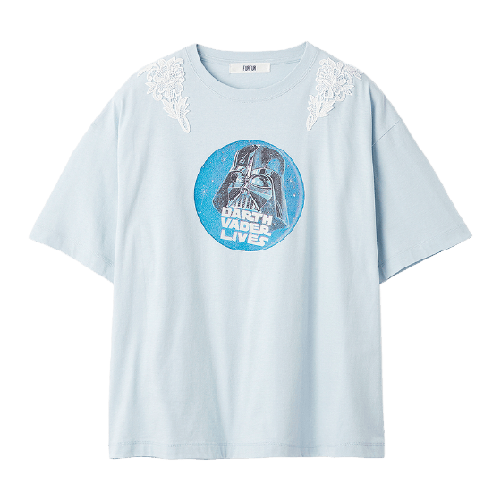 【STAR WARS&trade;】グラフィックプリントレースTシャツ