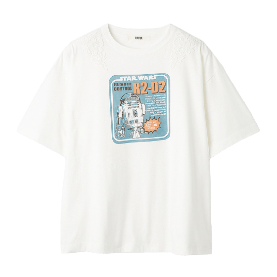 【STAR WARS&trade;】グラフィックプリントレースTシャツ